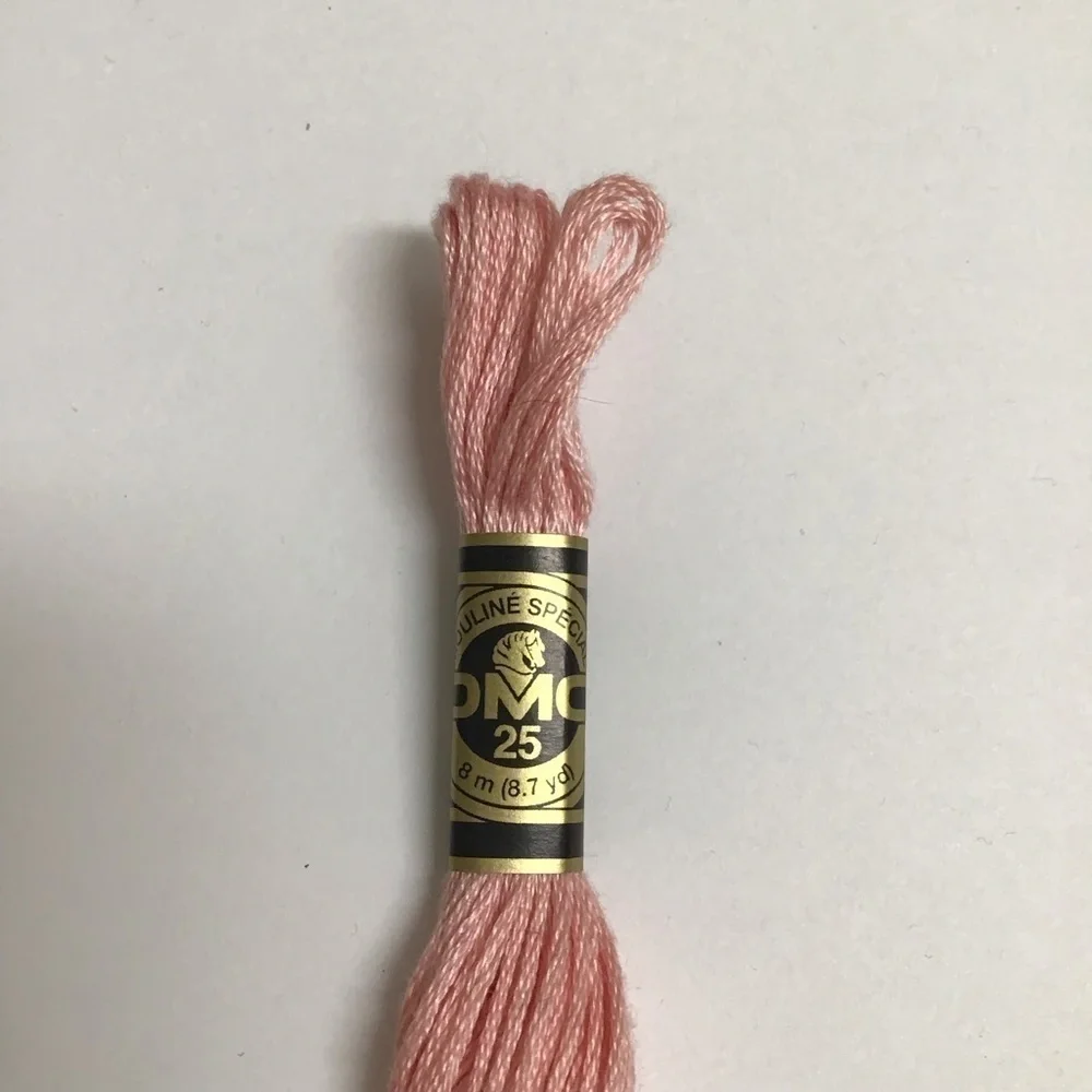 Paris France DMC Embroidery Floss 25 MIXED LOT 6-Ply 100% Cotton Pull Skeins